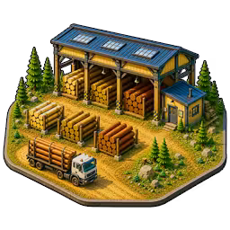Wood Log Storage