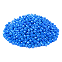 Blue Plastic Granules