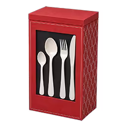 Pallets of cutlery